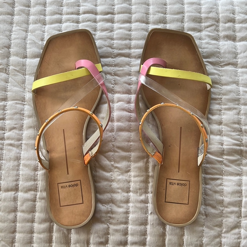 Literally worn once Dolce Vita sandals